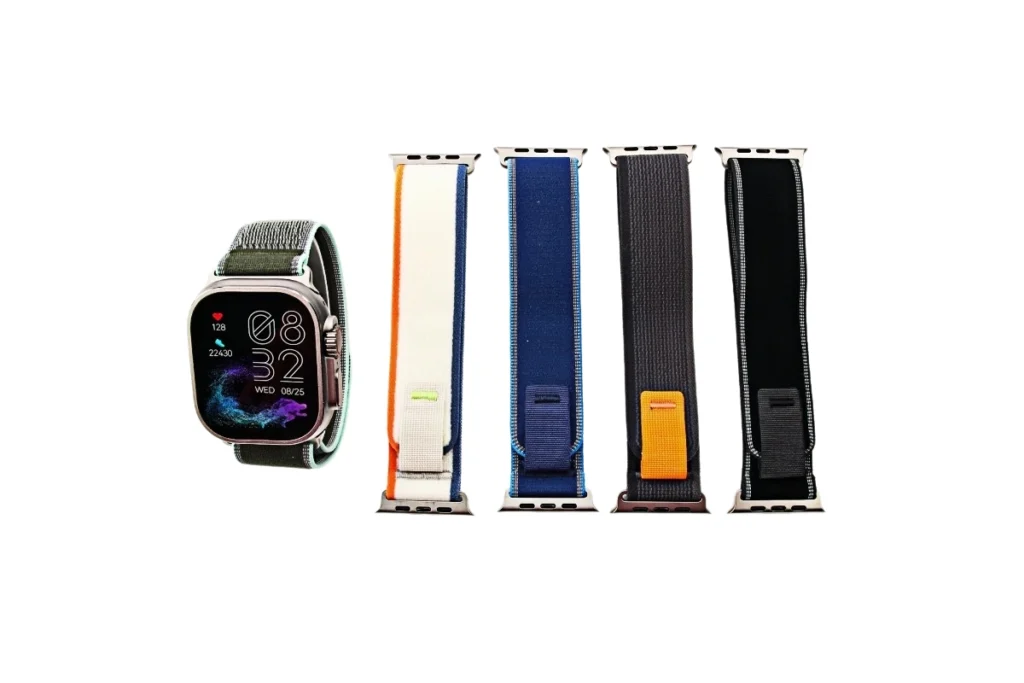 Elastic Woven Nylon Watch Band 22