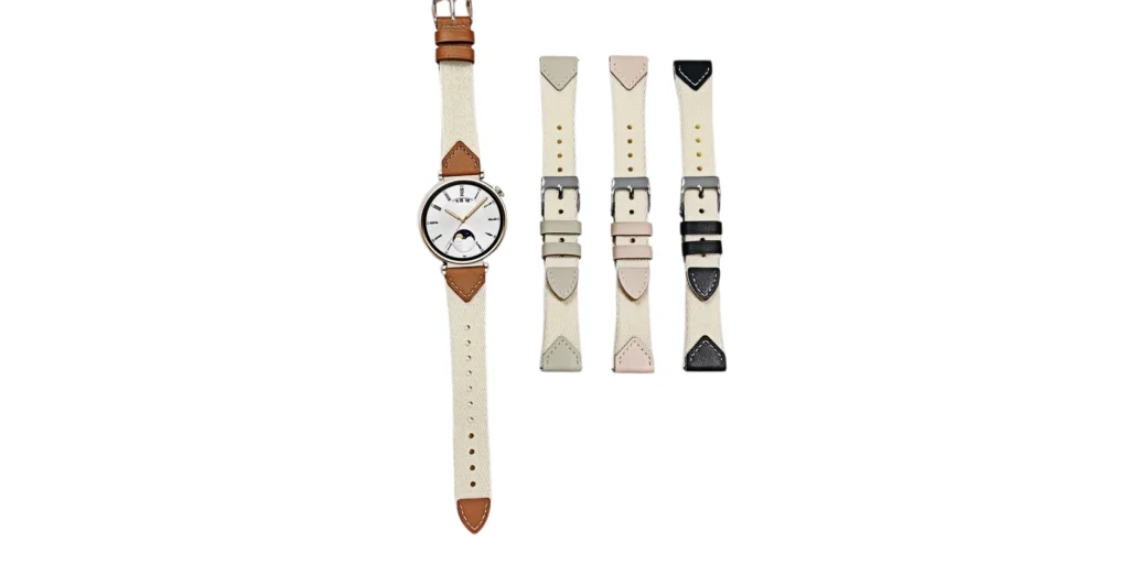 Fabric-Composite Leather Watch Strap | For Huawei
