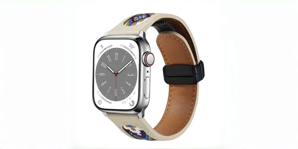 Fabric Composite Leather Watch Strap 9