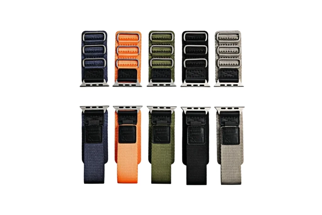 Magnetic Nylon Watch Strap 22