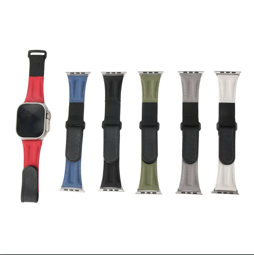 striped nylon watch strap huawei samsung